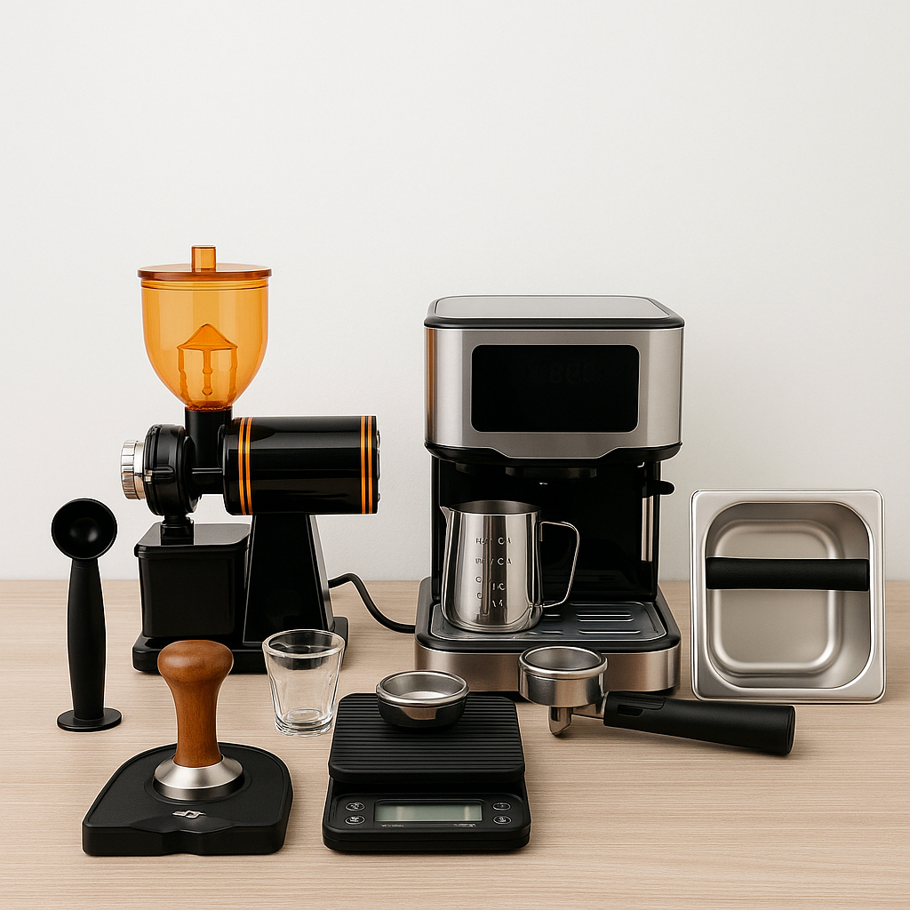 Paket Mesin Kopi Touchscreen Espresso Latte Art Paket Lengkap Home / Paket Mesin Kopi Sangat Cocok U