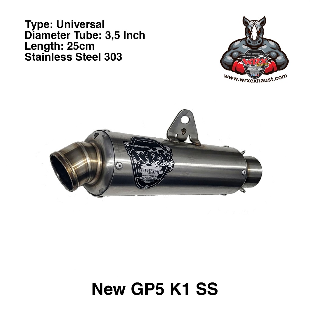 Knalpot WRX New GP5 SS K150 Nmax Turbo