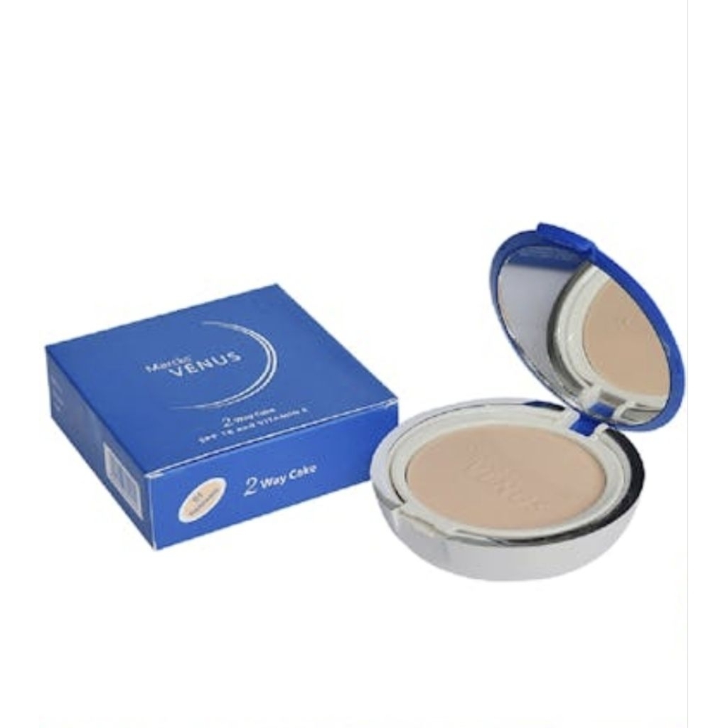 MARCKS VENUS TWO WAY CAKE NO 1 2 3 4/ TRANSLUCENT, NATURAL, PORCELAIN, TROPICAL BEIGE / KOSMETIKA KI