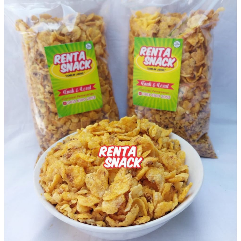

Emping jagung pedas manis