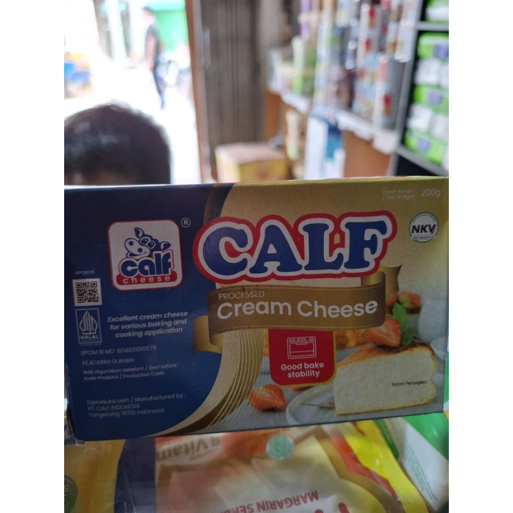 

CALF PROCESSED CREAM CHEESE 200 GRAM