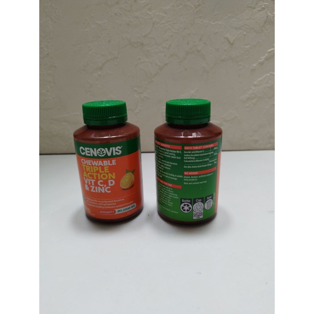 Cenovis Triple Action C, D, & Zinc