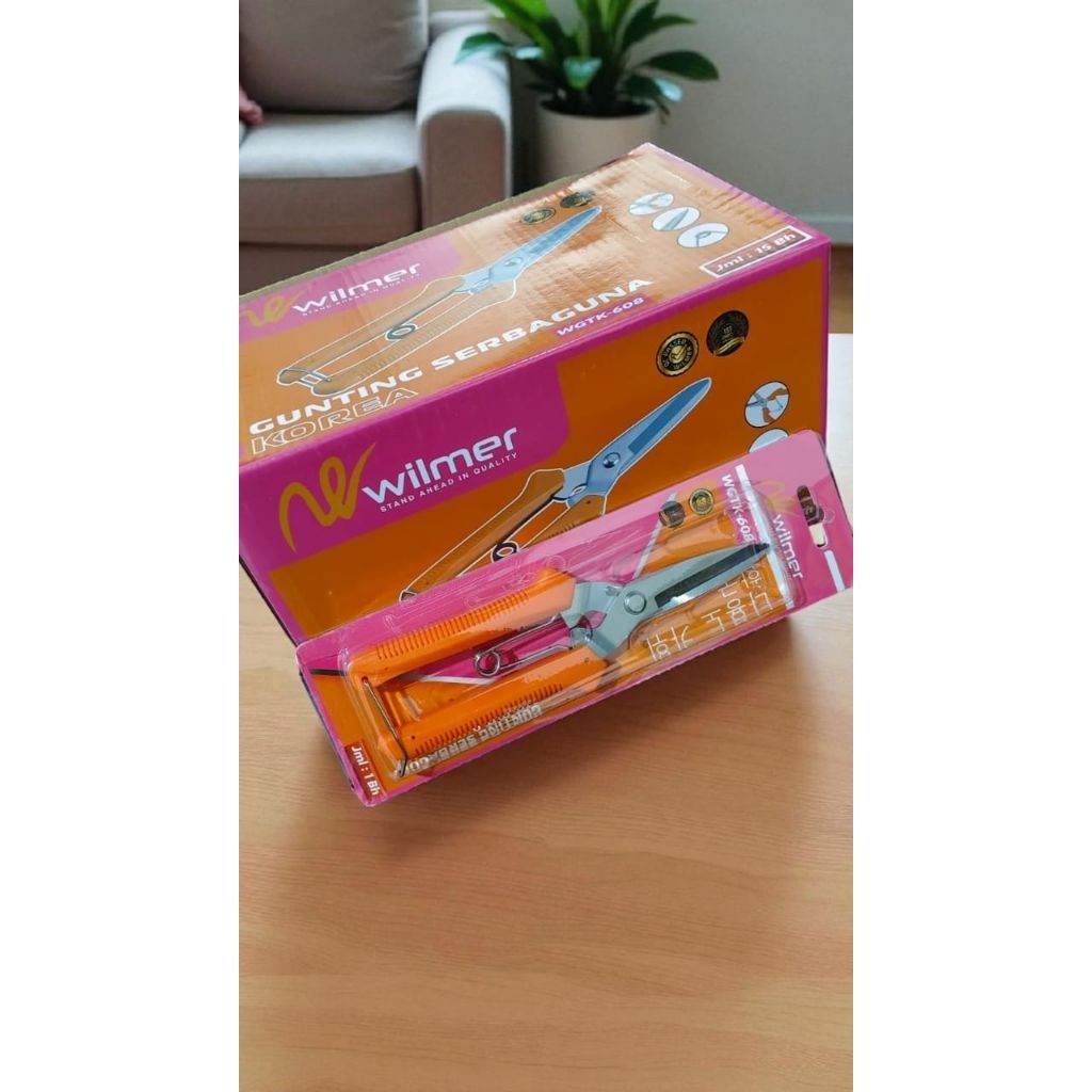 

[Wilmer] Gunting Dahan Seng&Gunting Serbaguna - Gunting Korea