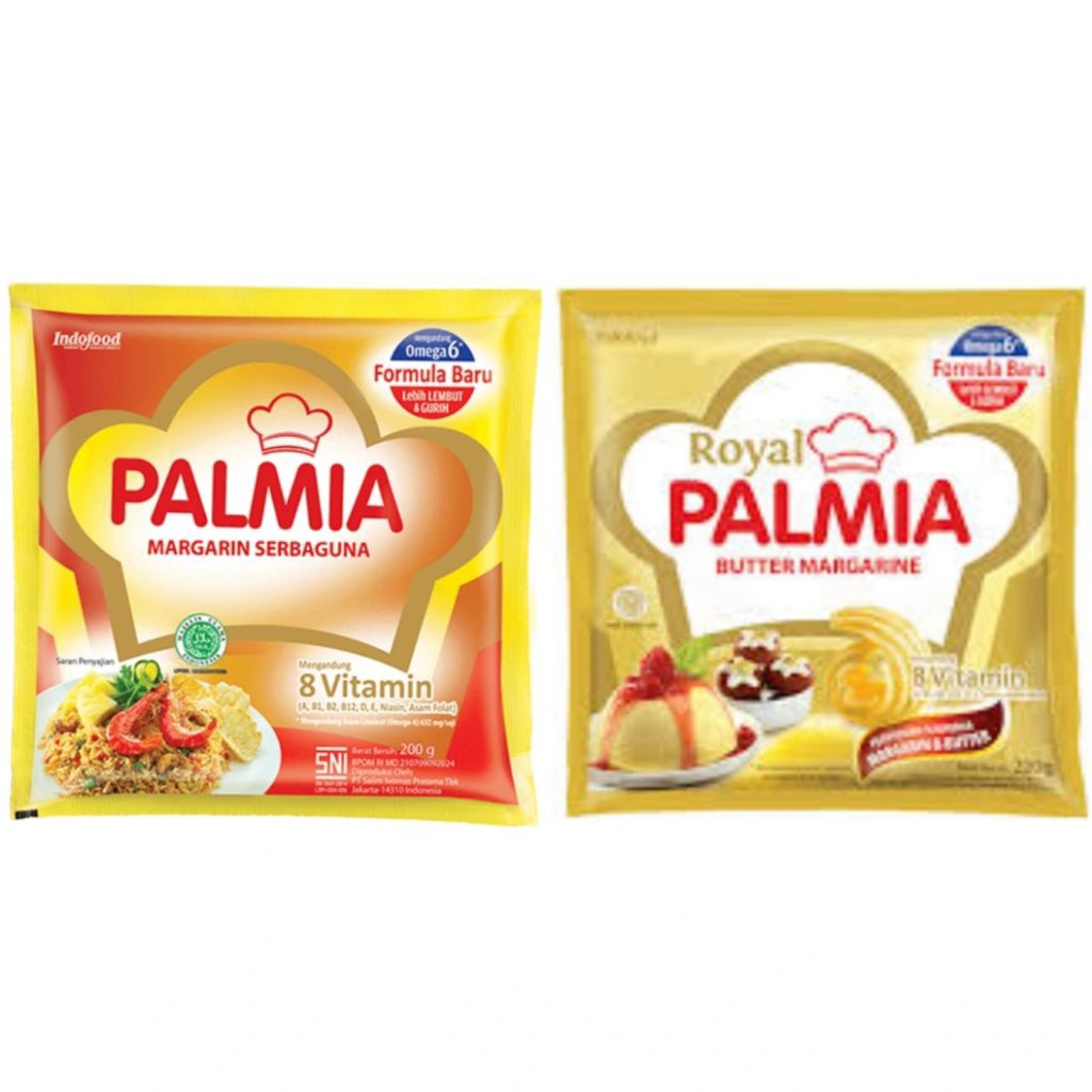 

Margarine/Mentega Palmia Serbaguna dan Royal Palmia