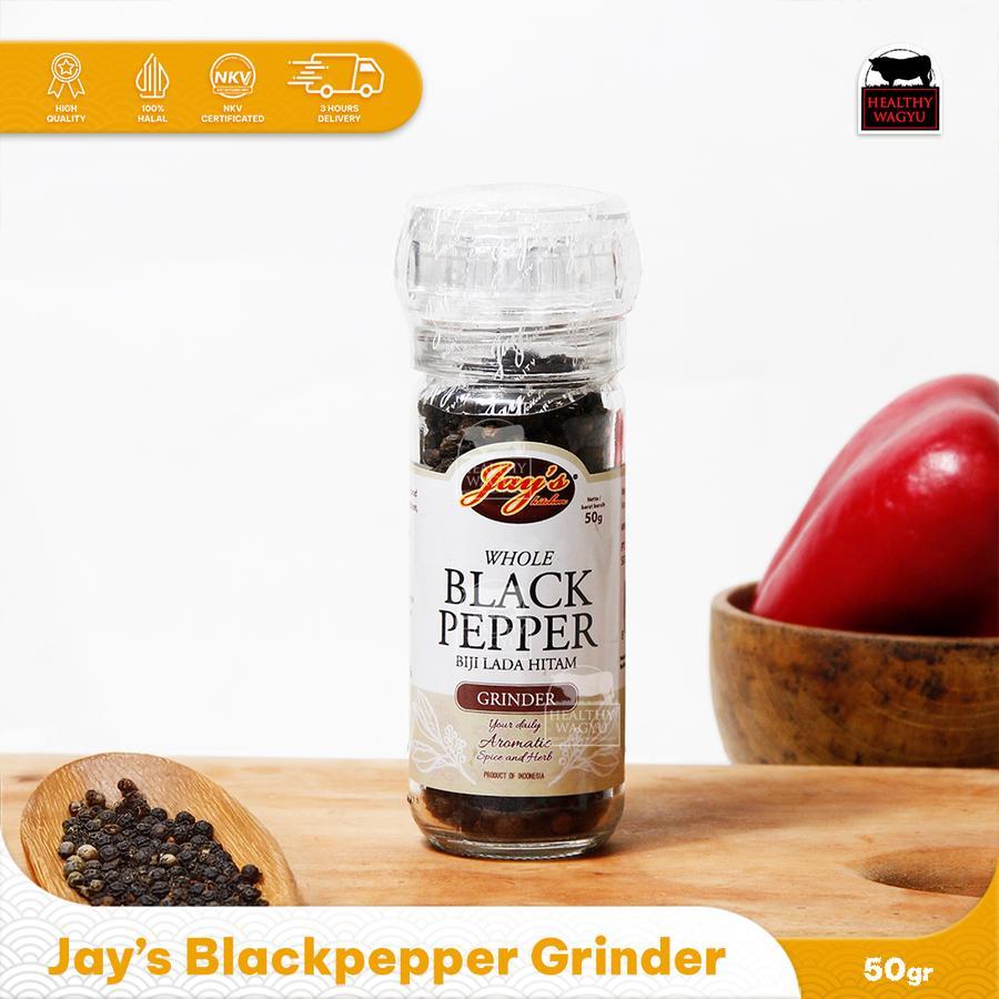 

JAY'S Blackpepper Grinder 50Gr Healthy Wagyu