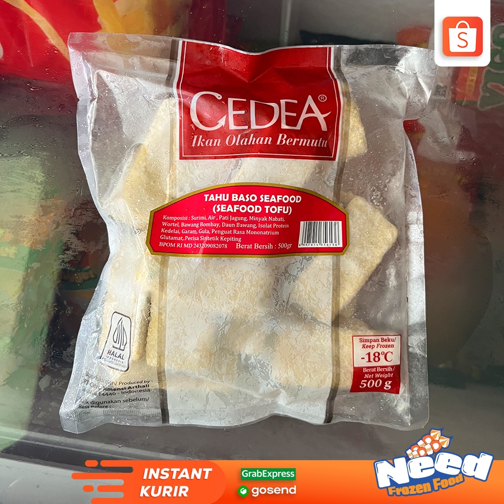 

CEDEA BASO TAHU SEAFOOD 500GR | SEAFOOD CEDEA | BAKSO IKAN FROZEN