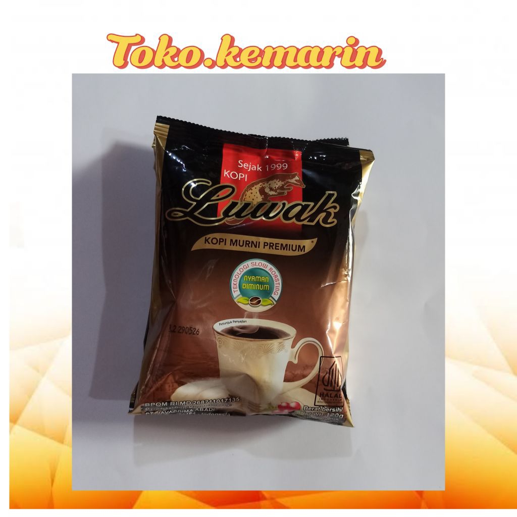 

Kopi luwak hitam murni 110gr