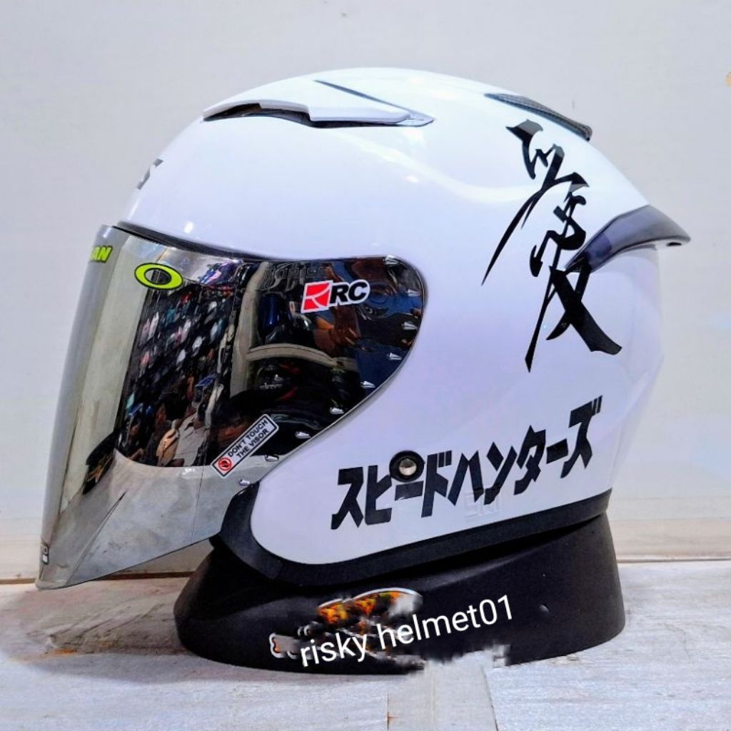 Helm Half face MDS Voltus Paket Ganteng