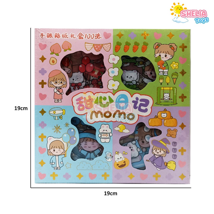 

SBX2_STICKER BOX MOMO STIKER ANAK ISI 100PCS