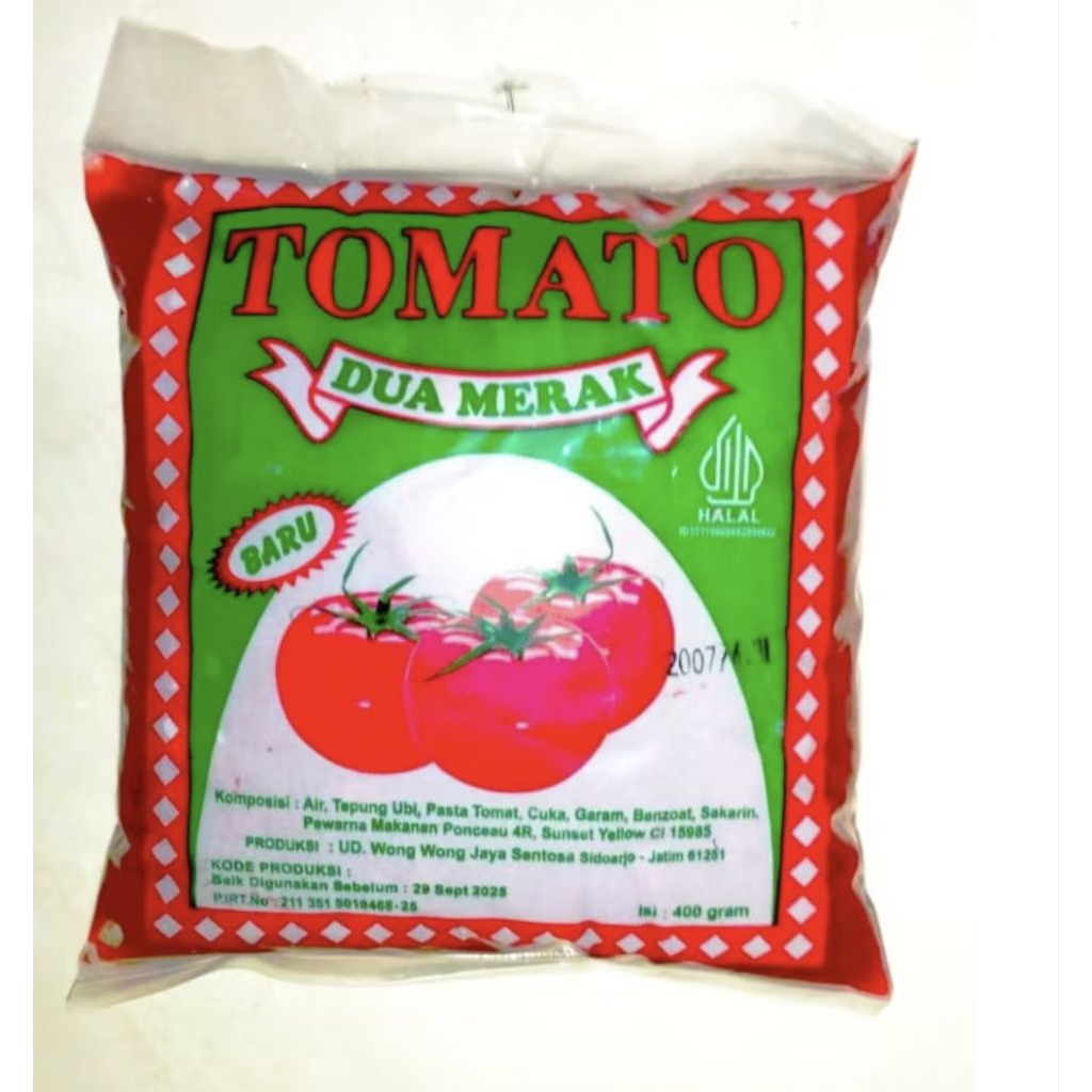 

Saos Tomato Bantal Cap Dua merak
