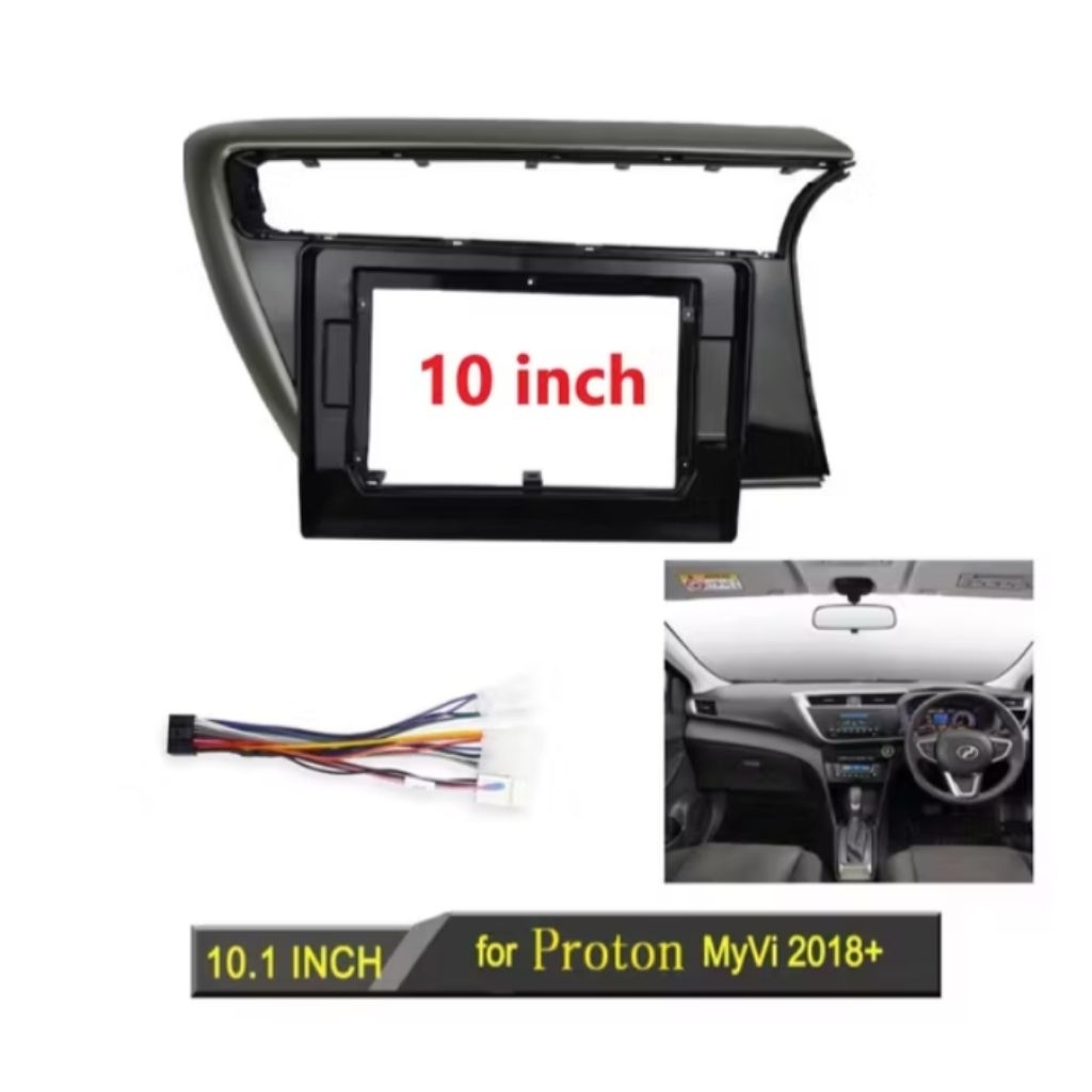 Frame headunit Sirion 10inch 2018+ frame presisi android tv mobil
