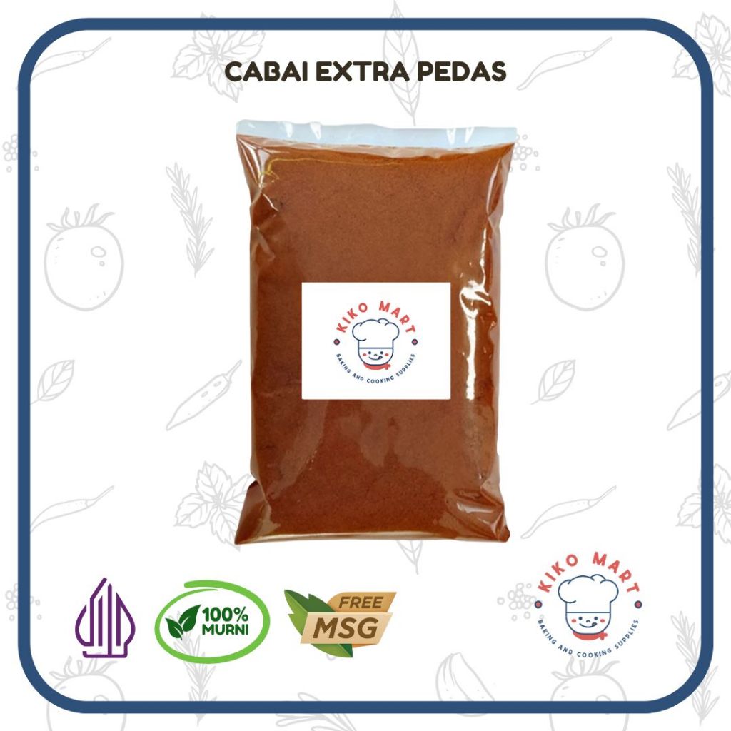 

CABAI EXTRA PEDAS BUBUK EKONOMIS 100GRAM TERMURAH TERLARIS
