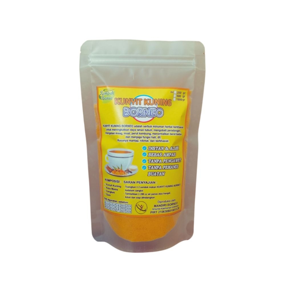 

Kunyit Kuning Borneo Instan 250gr