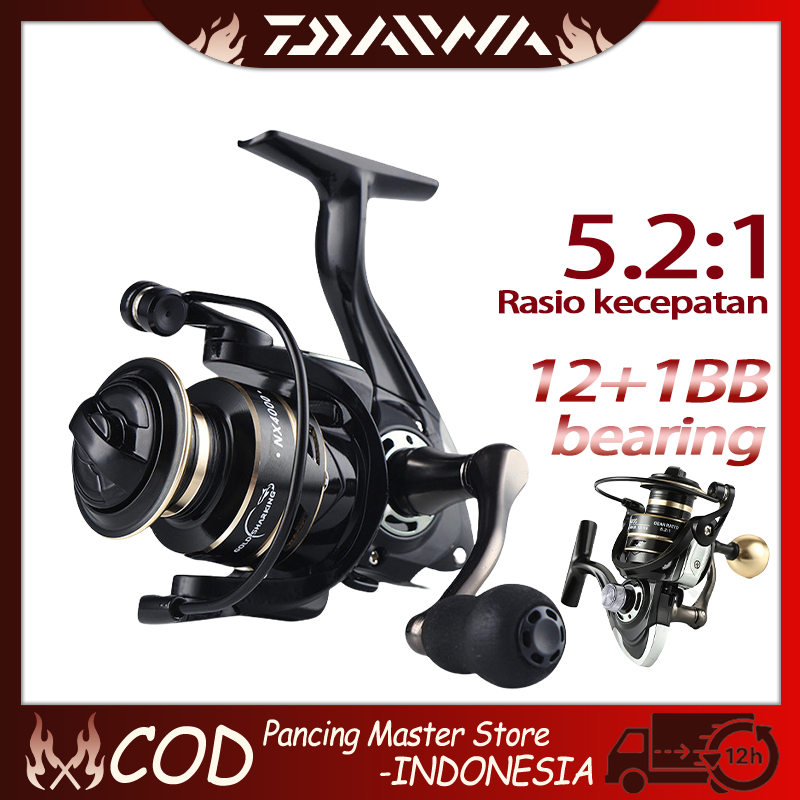 Reel Pancing NX1000 - 7000 series max drag50 Kg / Reel Pancing Murah Kuat Power/ Reel Pancing Laut T
