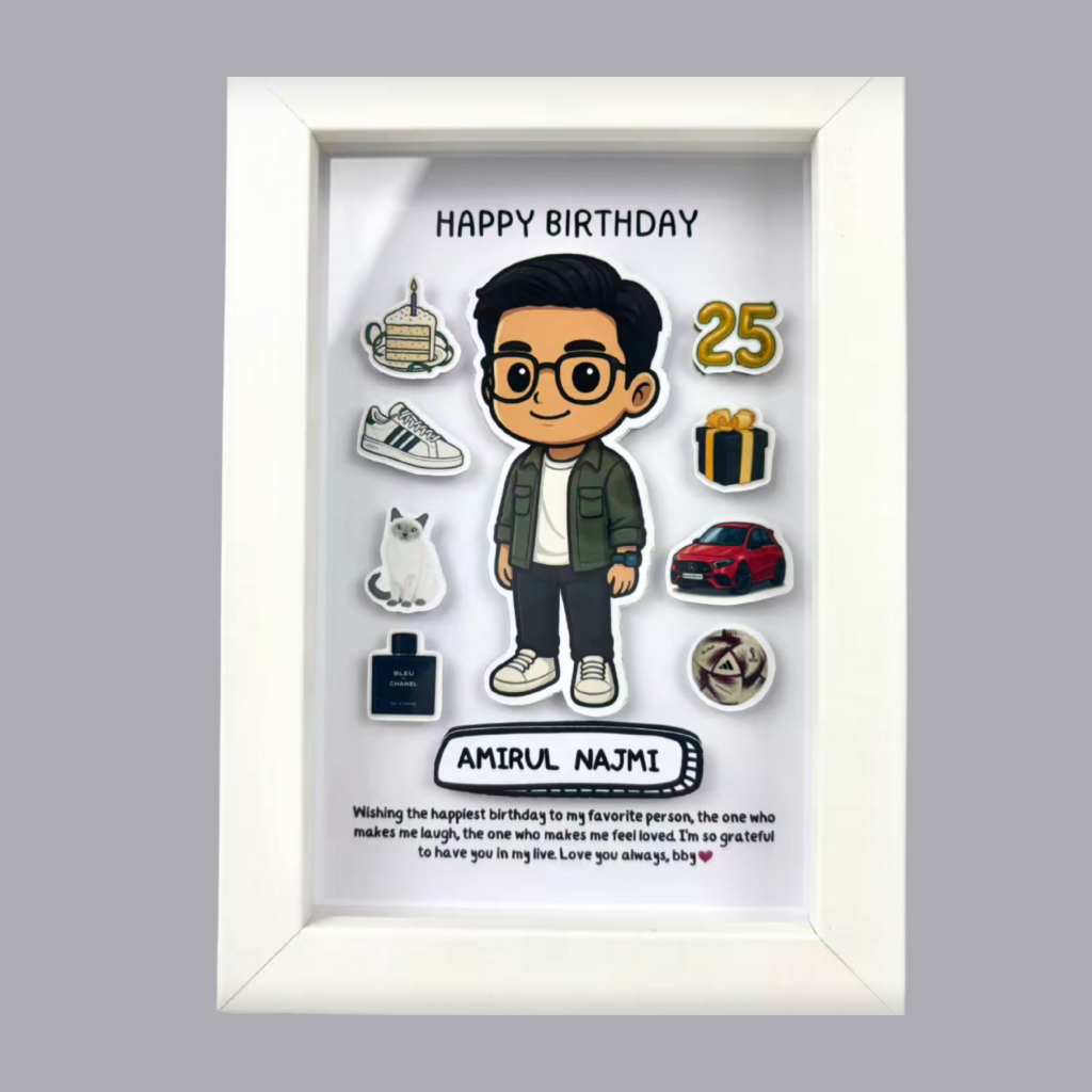 Pop Up 3D Frame | 3D bingkai / Pop Up Frame