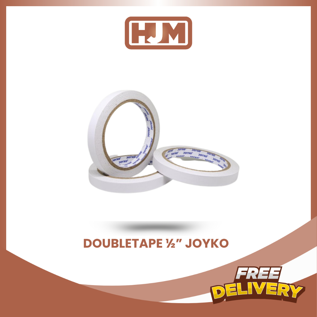 

DOUBLE TAPE 1/2 INCH JOYKO / DOUBLE TAPE 12MM