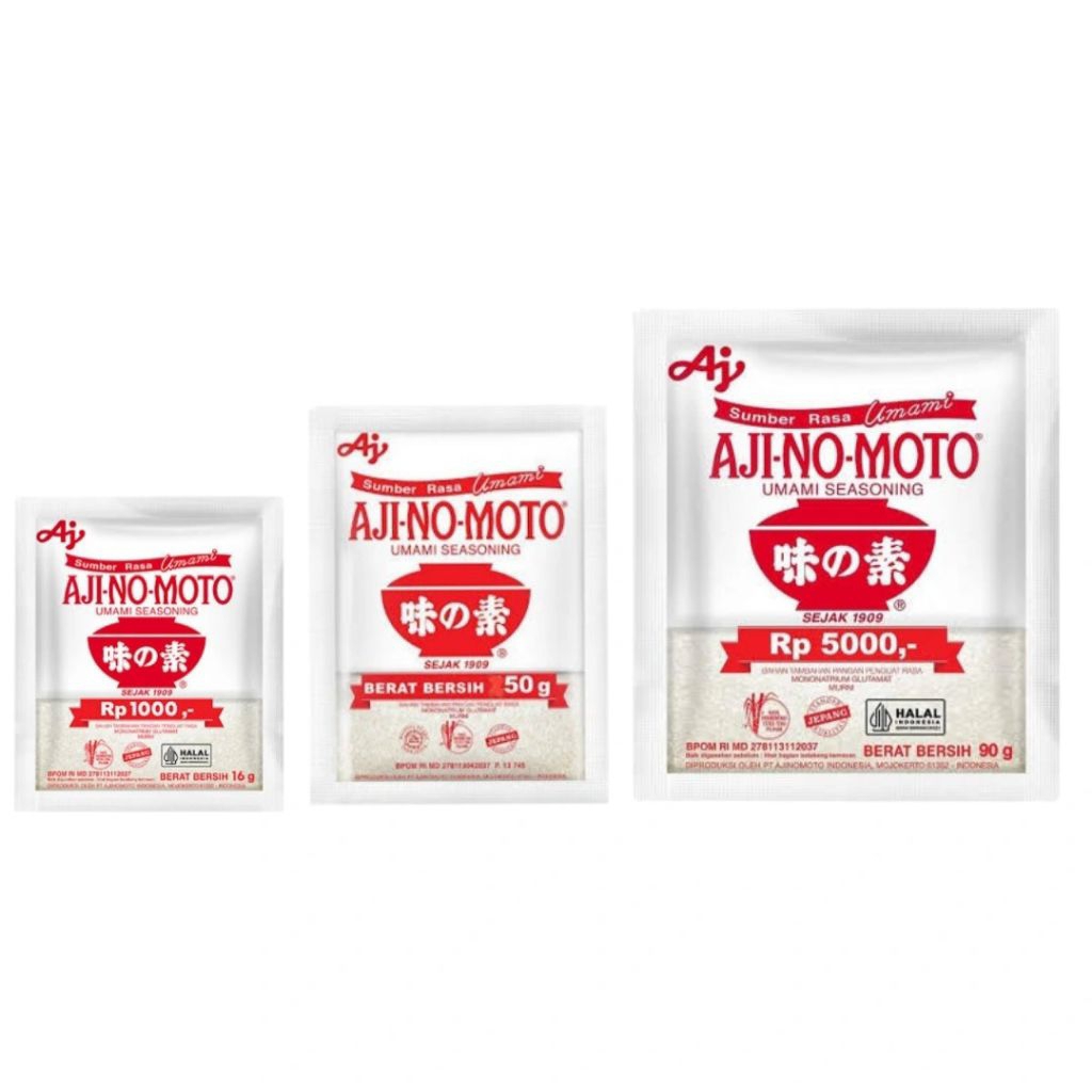 

Ajinomoto Penyedap Rasa MSG/Micin 16g | 50g | 90g