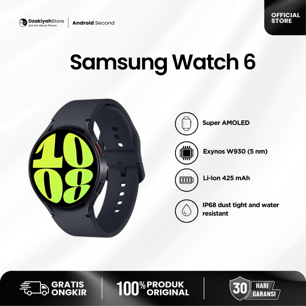 SAMSUNG GALAXY WATCH 6 SECOND