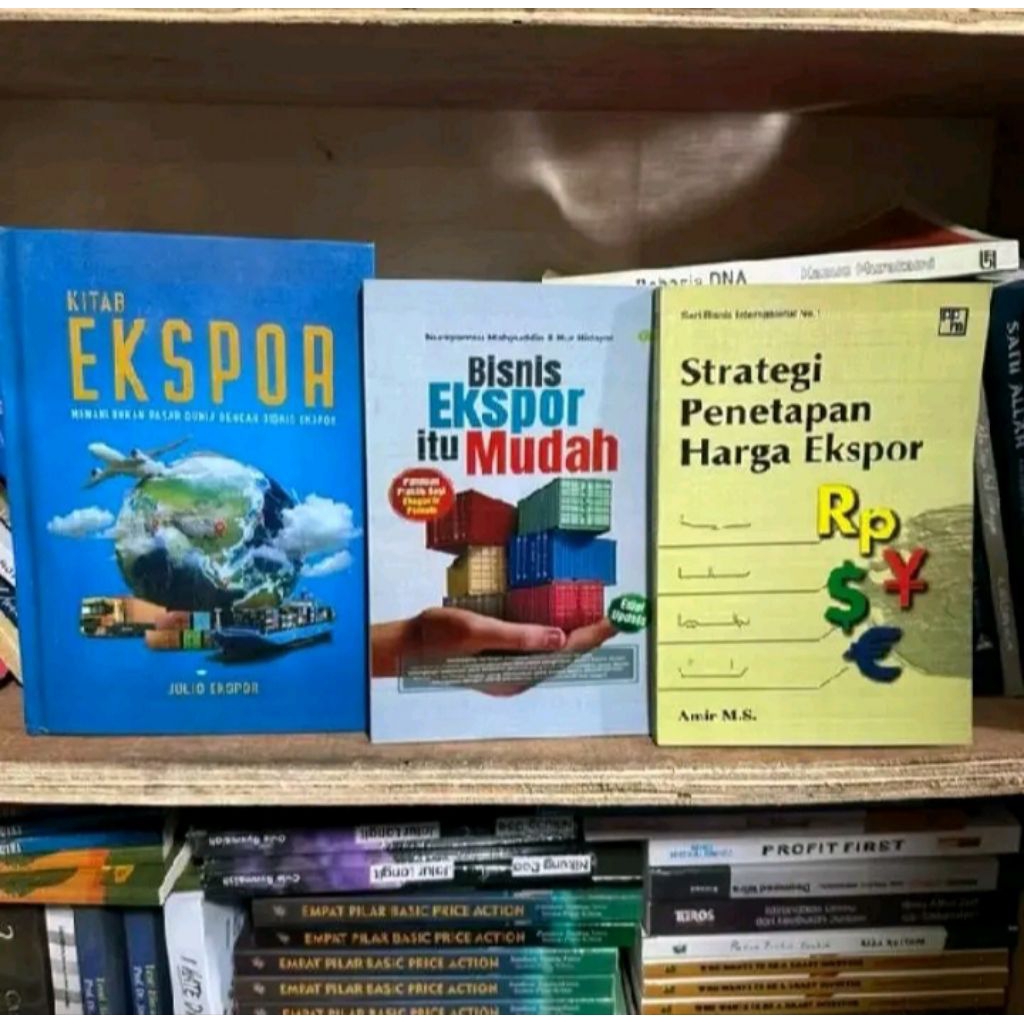 Paket 3 Buku Kitab Ekspor, Bisnis Ekspor Itu Mudah, Strategi Penetapan Harga Ekspor