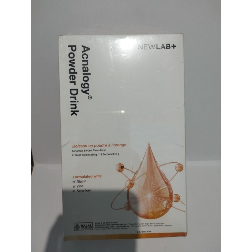 

acnalogy powder drink newlab+