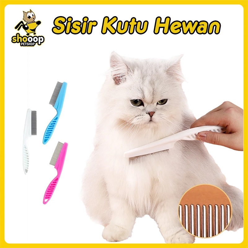 Kucing Sisir Sisir Kutu Kucing  Sisir Grooming Kucing Kucing Sisir Kutu Sisir Kucing Anjing