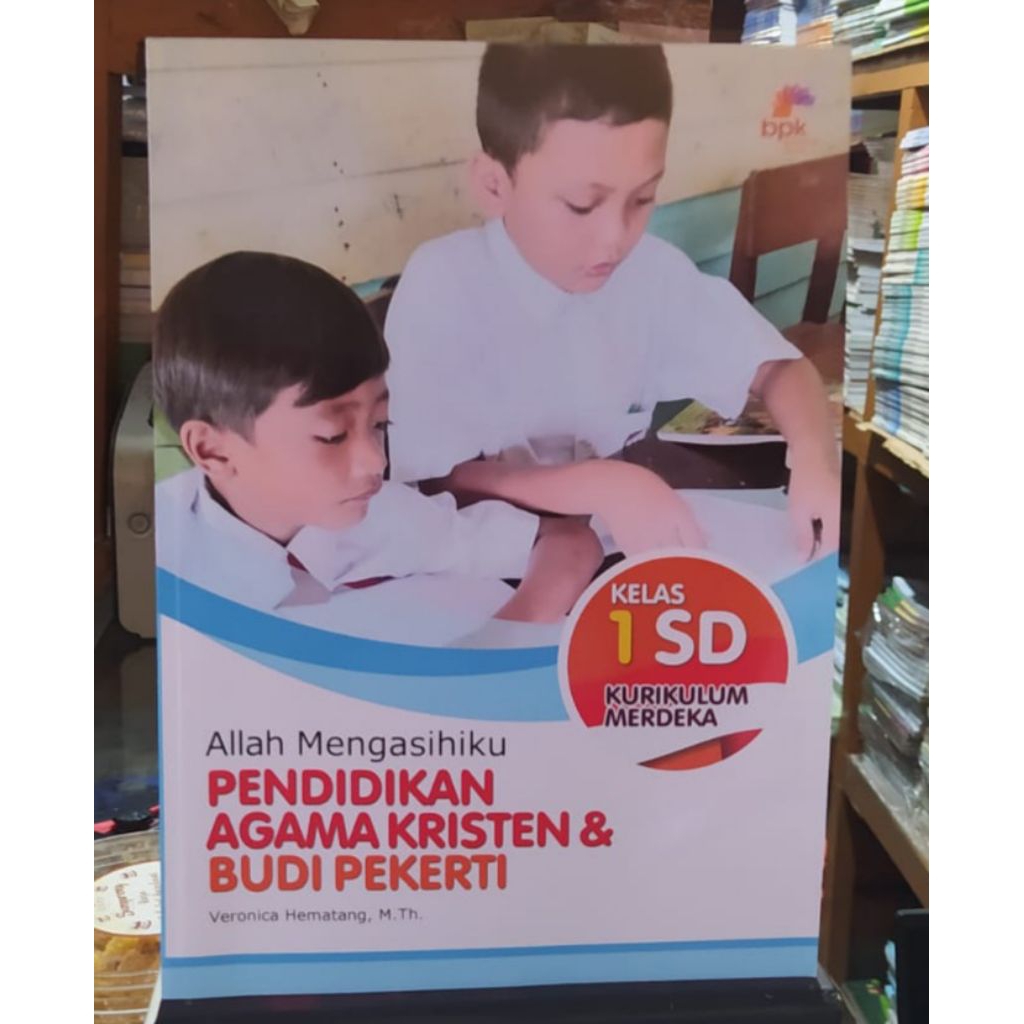 Buku Agama Kristen SD Kelas 1 Kurikulum Merdeka BPK