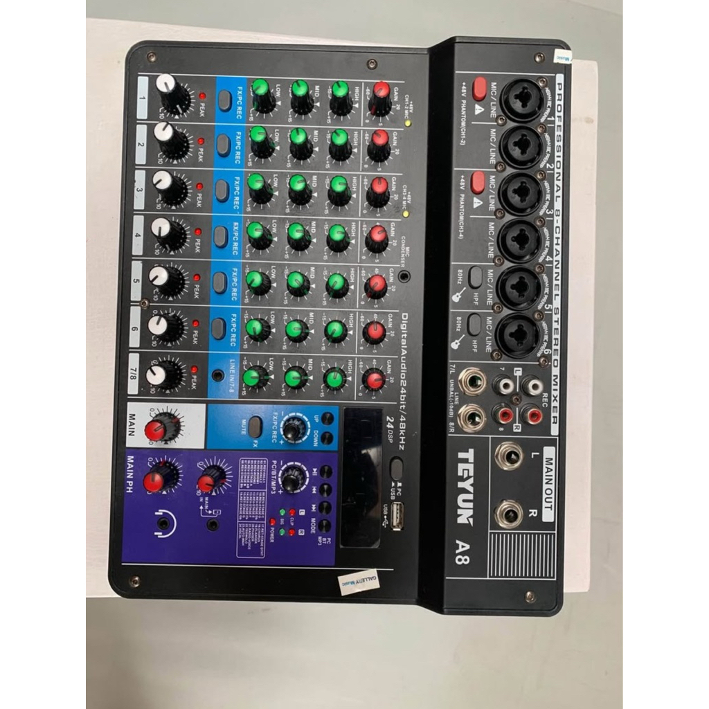 Teyun A8 mixer 6 Channel