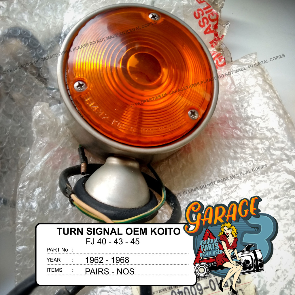 Lampu Sein Toyota FJ40-43-45