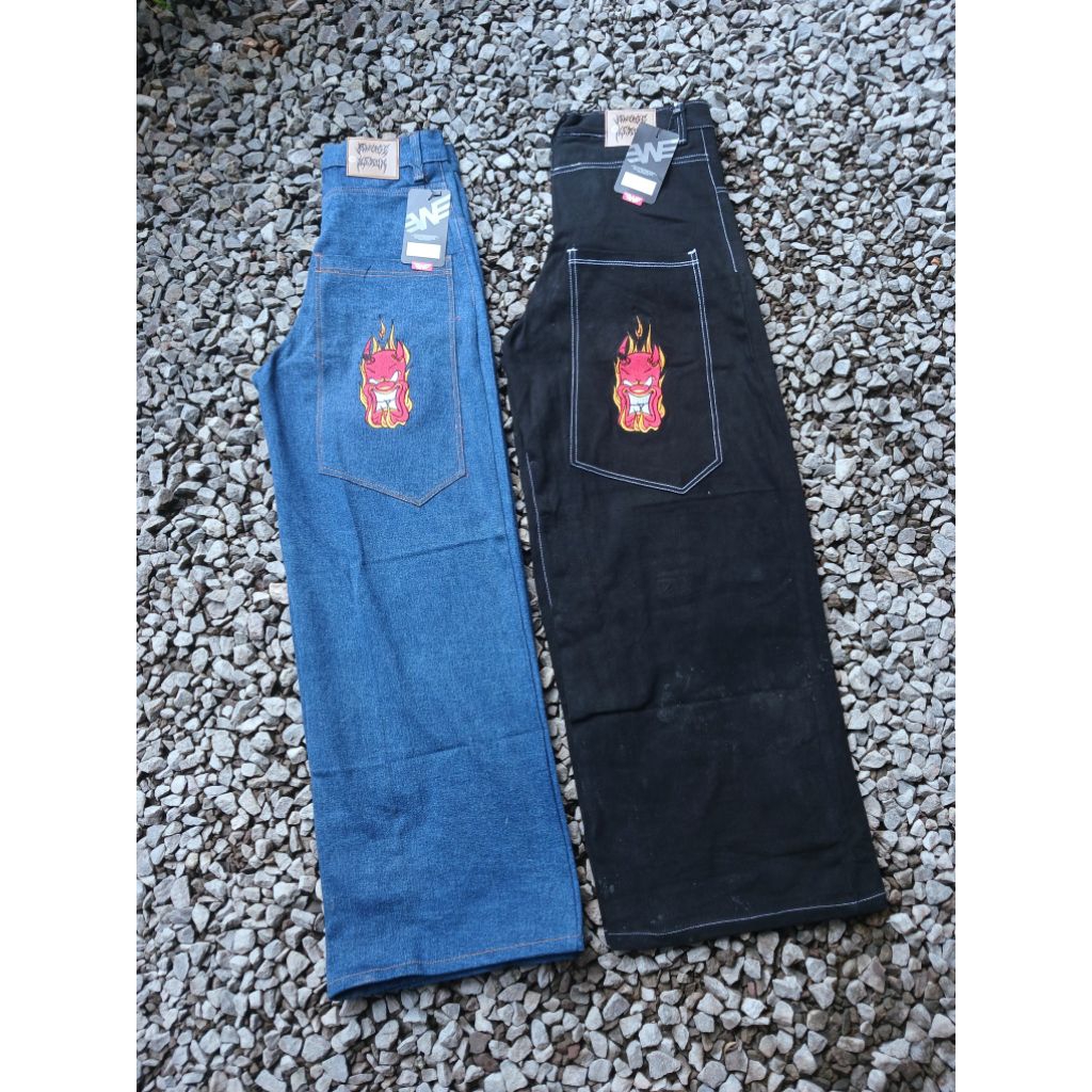 CELANA PANJANG BAGGY Y2K GOMBRANG