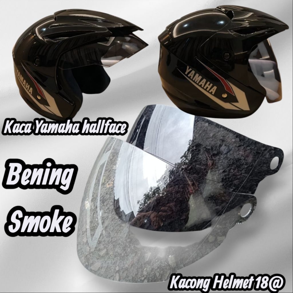 Kaca helm Yamaha Hallface Visor Yamaha Maxi Aerox Visor Yamaha Kaca helm Yamaha Hallface