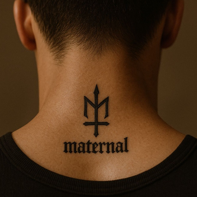 POTATOO Maternal Basic Symbol Tato Sticker Tahan Air