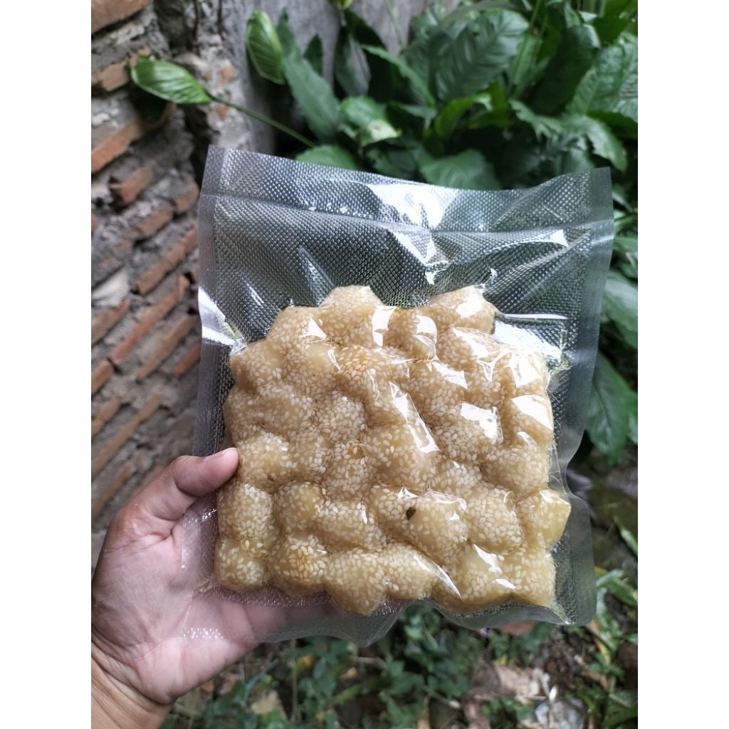 

onde onde mini kemasan vacum