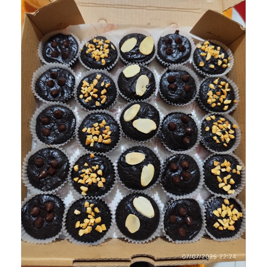 

Brownies mini/cupcake coklat mini