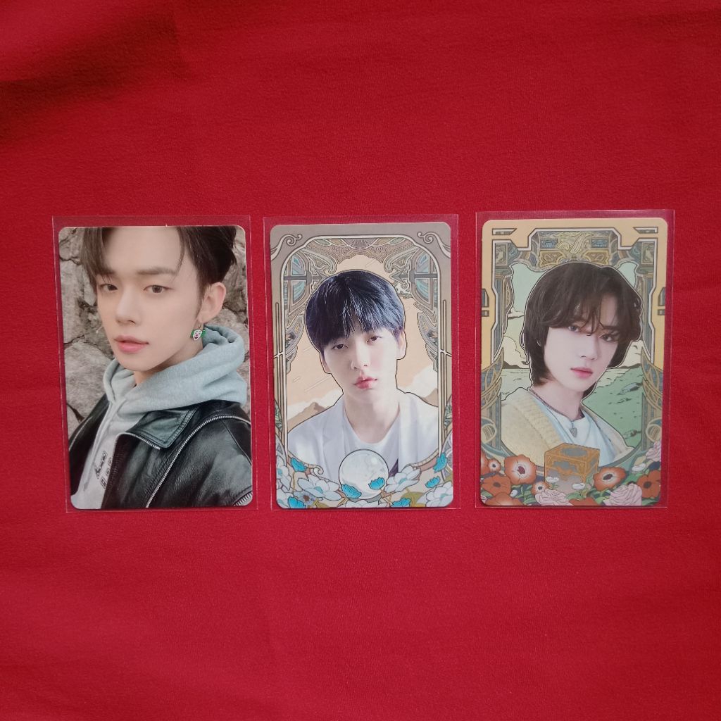TXT Yeonjun Soobin Beomgyu Official Photocard The Chaos Chapter: Freeze