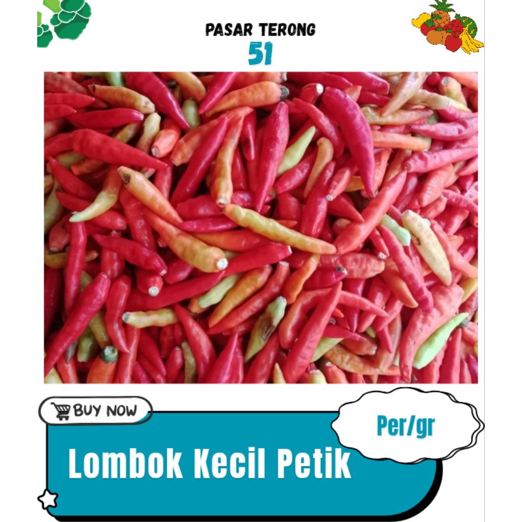 

Lombok/Cabai Kecil Petik Makassar