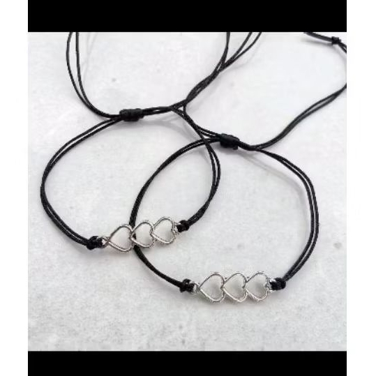Gelang Tali Couple Aesthetic || Gelang Tali Unik || Gelang love