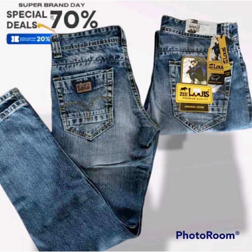 celana jeans zee Louis 100% ORIGINAL/celana jeans pria