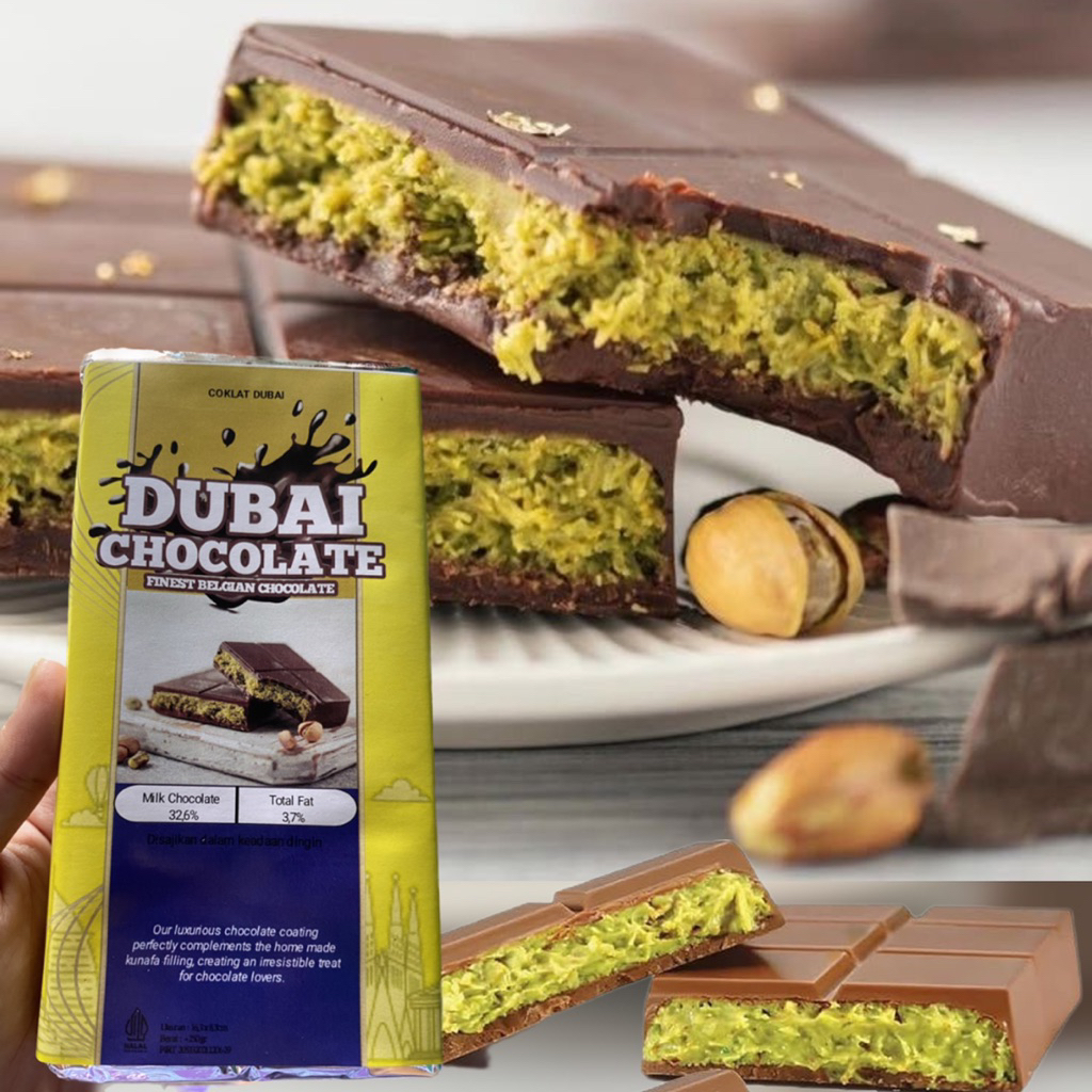 

COKLAT DUBAI PISTACHIO KUNAFE / CRISPY PISTACHIO KUNAFE