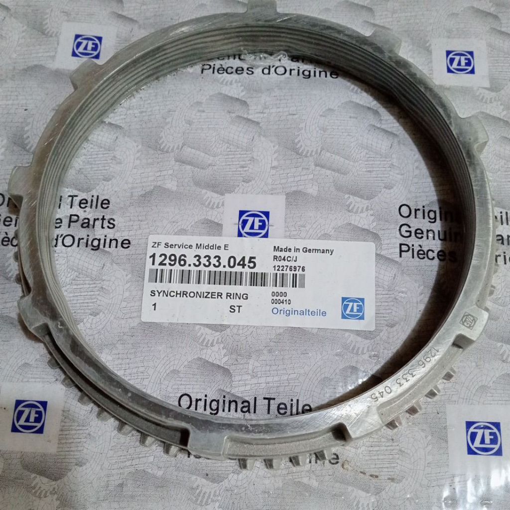 Synchronizer Ring Transmisi ZF Hino Lohan FM 260 TI 
PN:1296-333-045 
Brand ZF