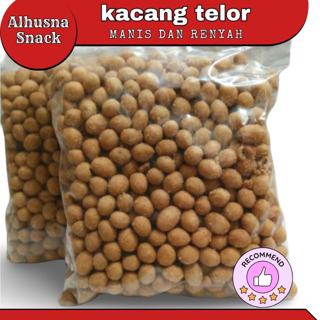 

Alhusna Snack-Kacang Telor Manis-Kacang Telur Kiloan 1kg