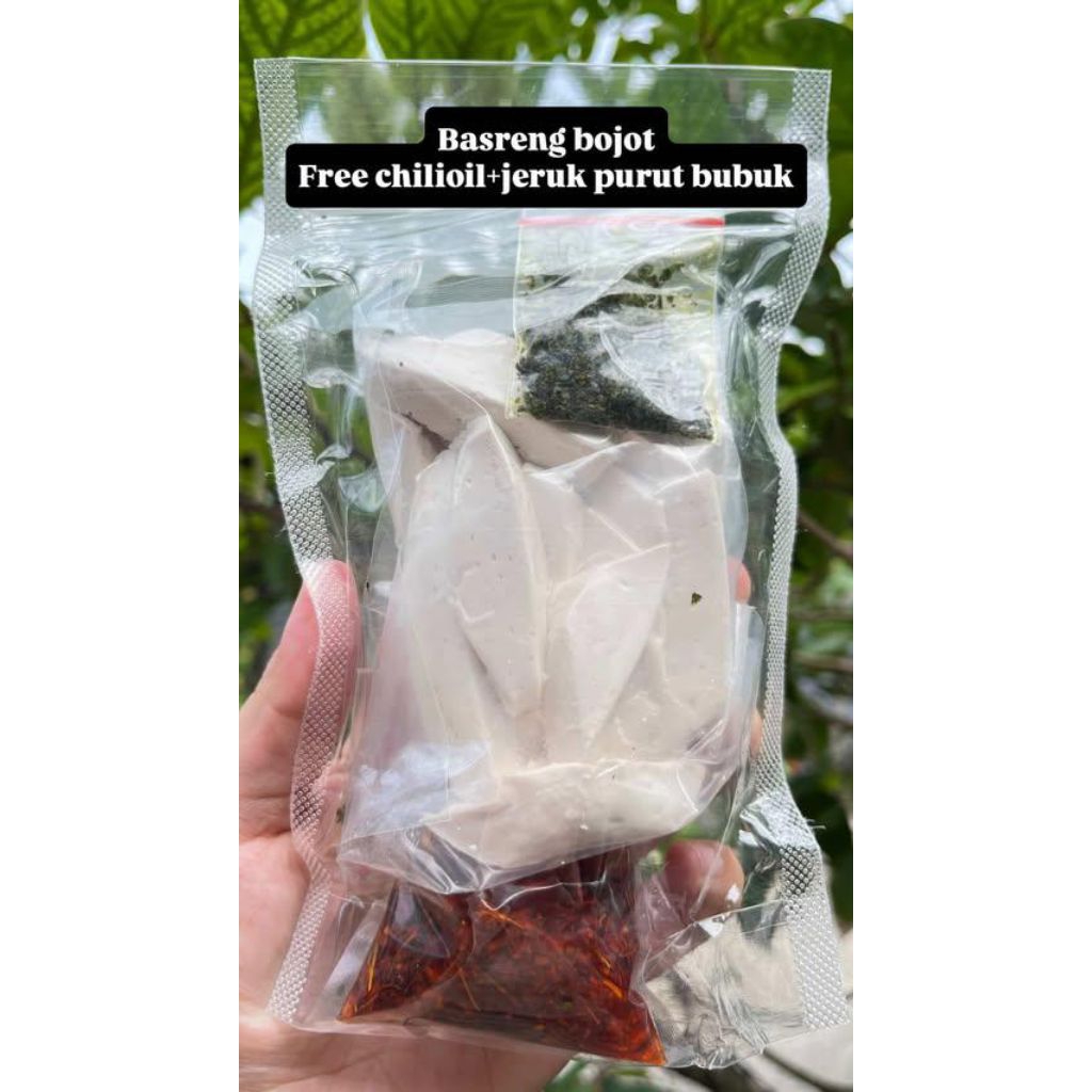 

Basreng Bojot udah free chilioil+jeruk purut bubuk