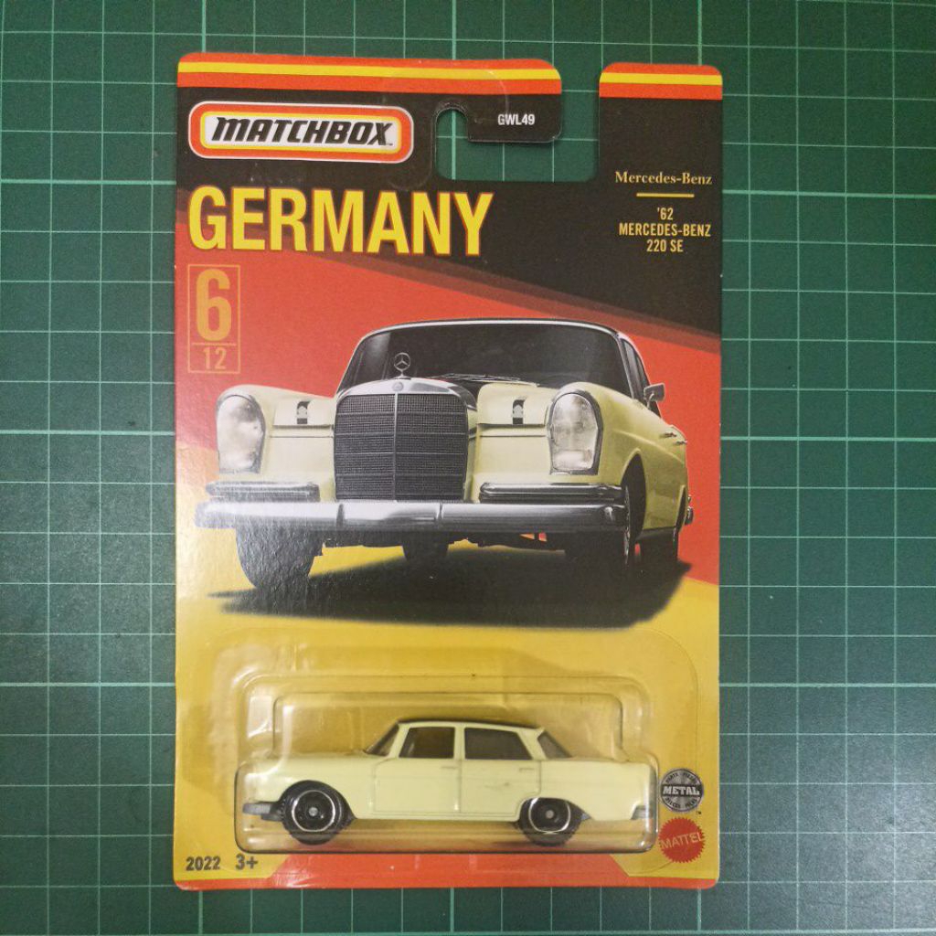 Matchbox 62 Mercedes Benz 220 SE