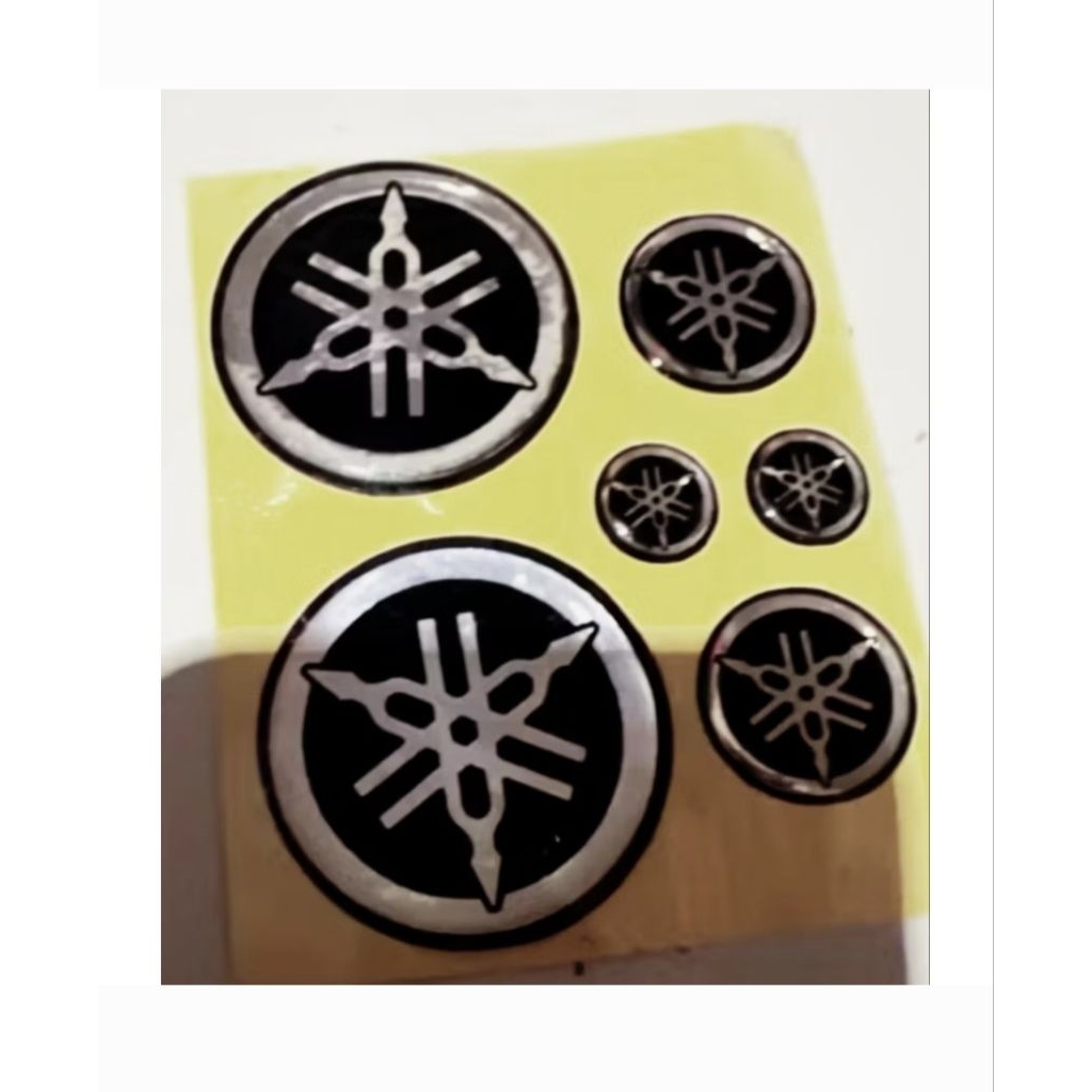 lambang yamaha 6pcs sesuai foto