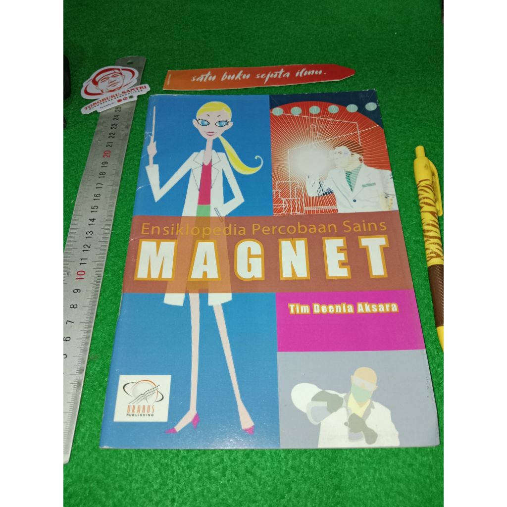 Buku Ensiklopedia Percobaan Sains : Magnet by Tim Doenia Aksara.