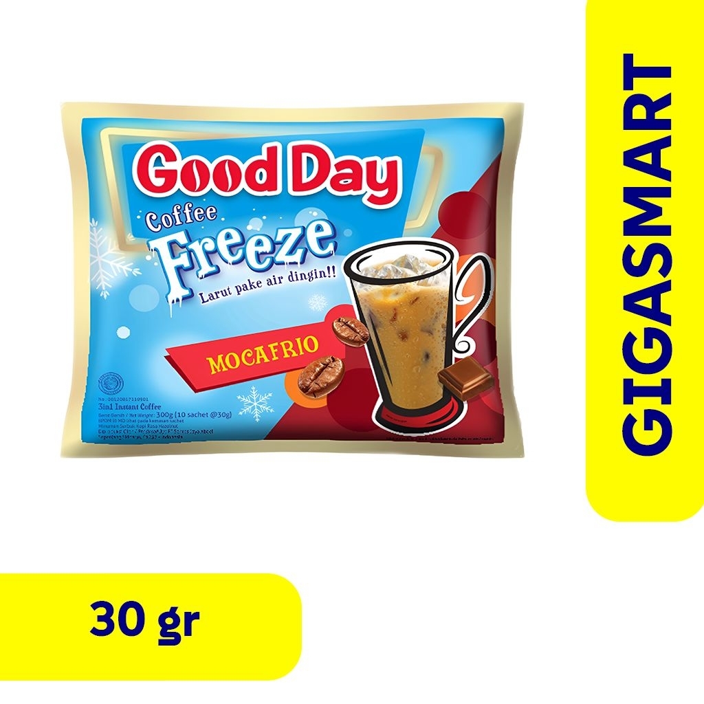 

Good Day Freeze Mocafrio 30gr 1 Pcs