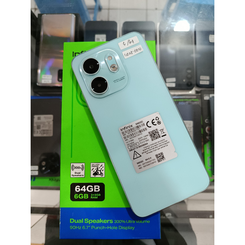 Handphone-Infinix Smart 9 HD 6/64 Smartphone Android