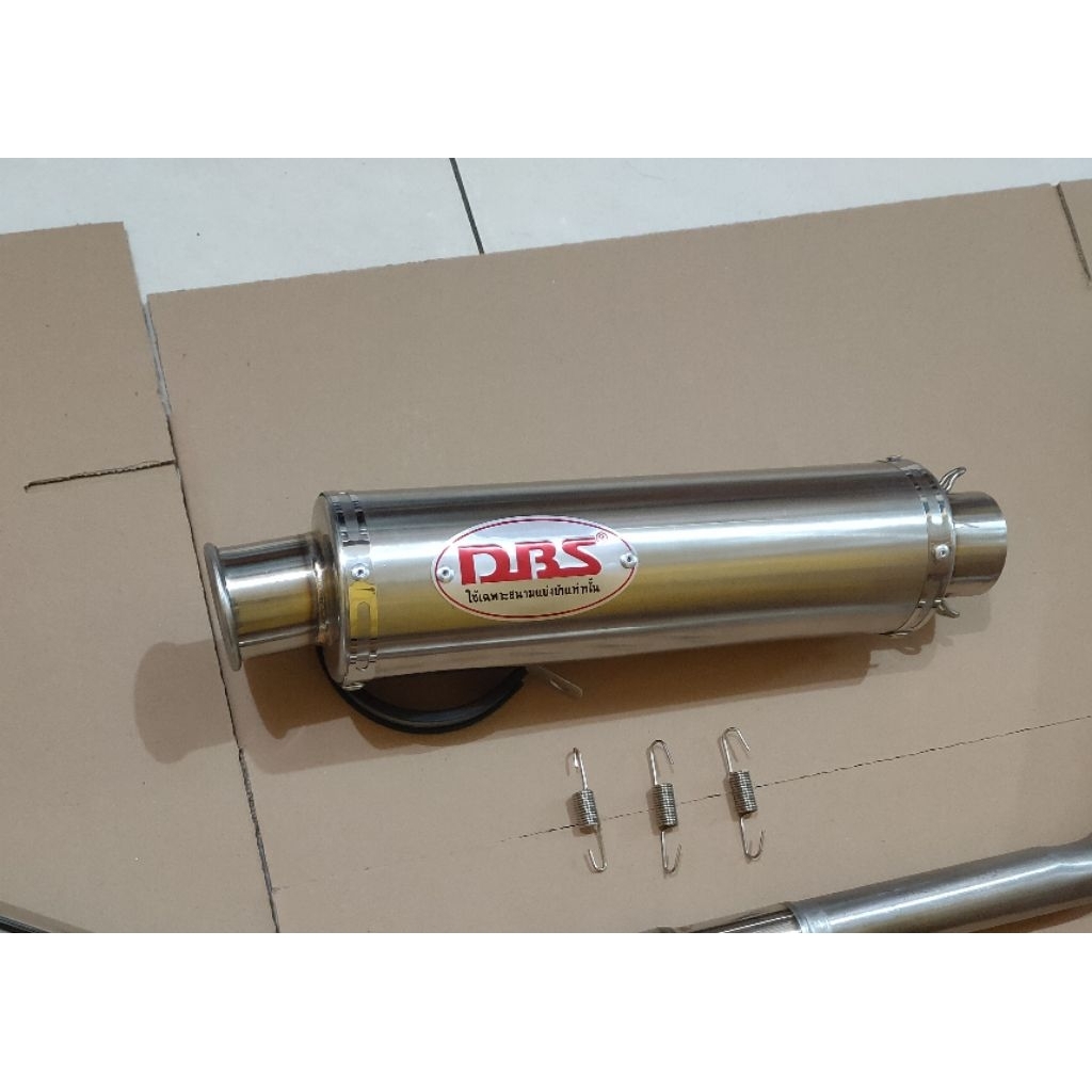 TERMURAH KNALPOT RACING DBS TITAN SILINCER SAJA. KNALPOT DBS TITAN SILINCER SAJA