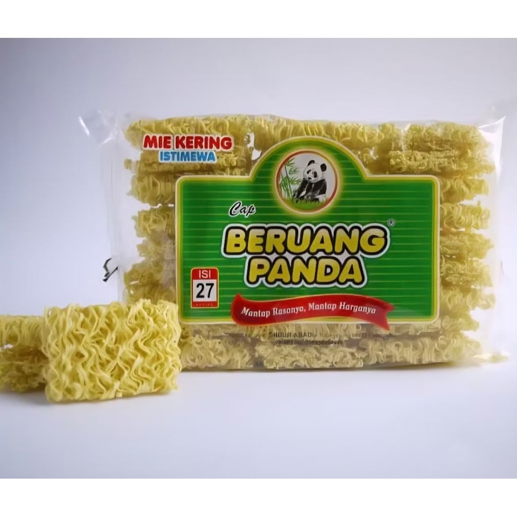 

Mie Beruang Panda Mie Keriting isi 27 Keping