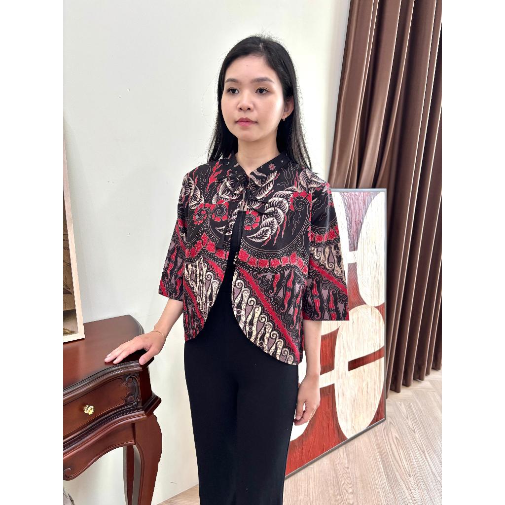 Cantika Top Batik Wanita Bahan Dobby Premium