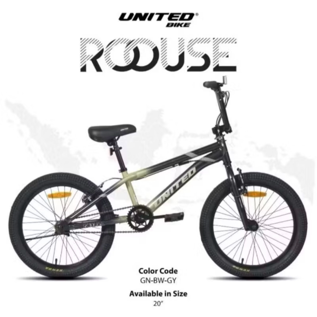 Sepeda Anak BMX 20 United Bike Roouse